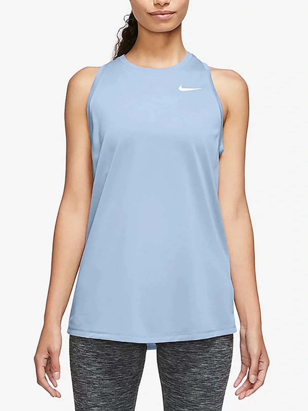 NWT Nike Women's Dri-FIT Tank Top in light blue sz L